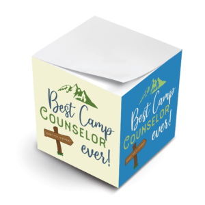 MWP Best Counselor Ever Sticky Note Cube Virtual