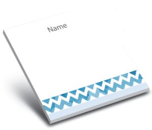 3 x 3 Personalized Sticky Notepad