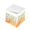 Happiness Lies in the Joy of Achievement Sticky Note Cubes